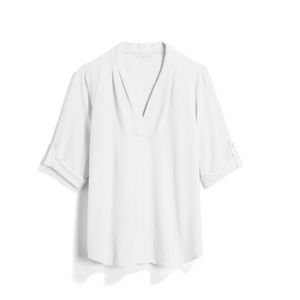 Calvin Klein dust roll sleeve blouse